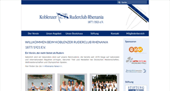 Desktop Screenshot of krc-rhenania.de